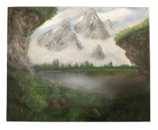 Picturi cu peisaje In ceata