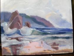 Picturi cu peisaje Oceanul inspumat 