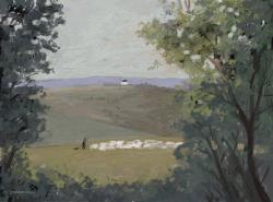 Picturi cu peisaje Vedere din padurea Buchila