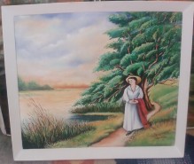 Picturi cu peisaje Inceput de primavara