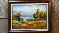 Picturi cu peisaje maci de camp