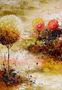 Picturi cu peisaje Intr-o zi de toamna