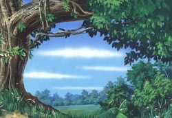 Picturi cu peisaje Copac nebun