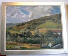 Picturi cu peisaje Peisaj din vale