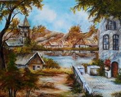 Picturi cu peisaje In pragul toamnei