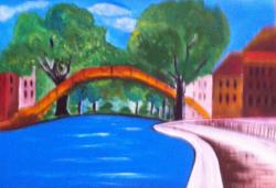 Picturi cu peisaje La Pod