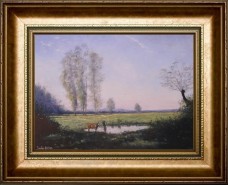 Picturi cu peisaje Ceata matinala