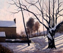 Picturi cu peisaje Zapada in louveciennes