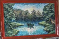 Picturi cu peisaje Dumbrava minunata