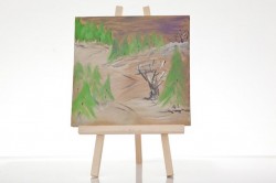 Picturi cu peisaje La un pas de iarna