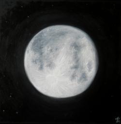 Picturi cu peisaje Cantecul de Leagan al Lunei