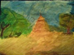 Picturi cu peisaje Campie