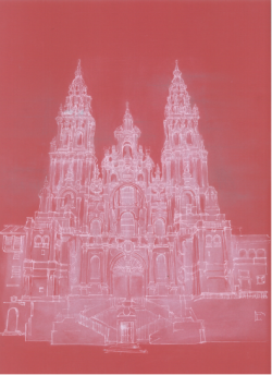 Picturi cu peisaje Santiago de Compostela - Galicia