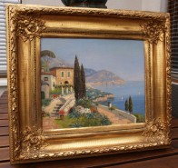 Picturi cu peisaje Peisaj italian