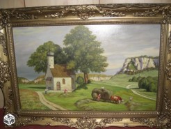 Picturi cu peisaje Peisaj taranesc