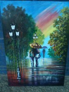 Picturi cu peisaje Ultimii stropi