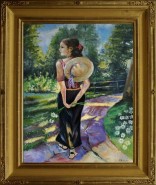 Picturi cu potrete/nuduri Promenada