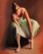 Picturi cu potrete/nuduri Balerina 03