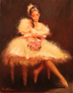 Picturi cu potrete/nuduri Balerina 22