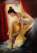 Picturi cu potrete/nuduri Balerina 24