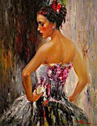 Picturi cu potrete/nuduri Balerina 50