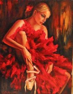 Picturi cu potrete/nuduri Balerina ema