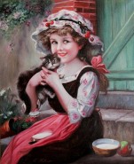 Picturi cu potrete/nuduri Doua prietene