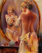 Picturi cu potrete/nuduri Reflectii