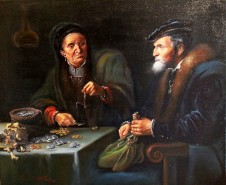 Picturi cu potrete/nuduri Scena gen