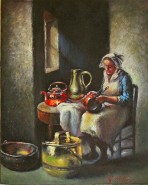 Picturi cu potrete/nuduri Scena gen 2