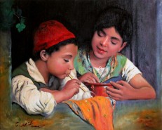 Picturi cu potrete/nuduri Scena gen 26