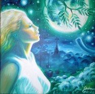 Picturi cu potrete/nuduri Sara pe deal