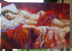 Picturi cu potrete/nuduri Melancolie