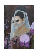 Picturi cu potrete/nuduri Femeia legata la gura 