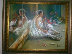 Picturi cu potrete/nuduri Gratie si muzica