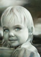 Picturi cu potrete/nuduri Blue eyes