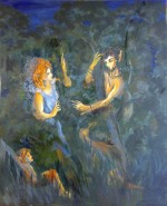 Picturi cu potrete/nuduri Luminisul fermecat