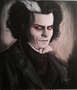 Picturi cu potrete/nuduri Sweeney todd johnny depp