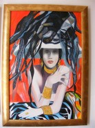 Picturi cu potrete/nuduri Dantela neagra