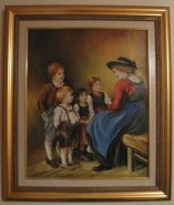 Picturi cu potrete/nuduri Reproducere 