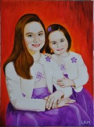 Picturi cu potrete/nuduri Doua zambete