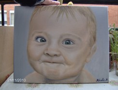 Picturi cu potrete/nuduri Bebe