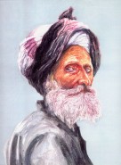 Picturi cu potrete/nuduri Potret de nomad