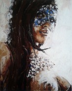 Picturi cu potrete/nuduri Masca