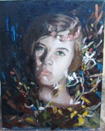 Picturi cu potrete/nuduri Girl