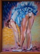 Picturi cu potrete/nuduri Balerrina