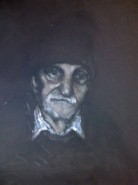 Picturi cu potrete/nuduri Portret bunic