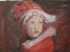 Picturi cu potrete/nuduri Micul eschimos