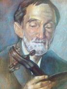 Picturi cu potrete/nuduri George bacovia 