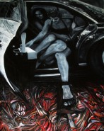 Picturi cu potrete/nuduri Detail of parcare spre universul lui goya